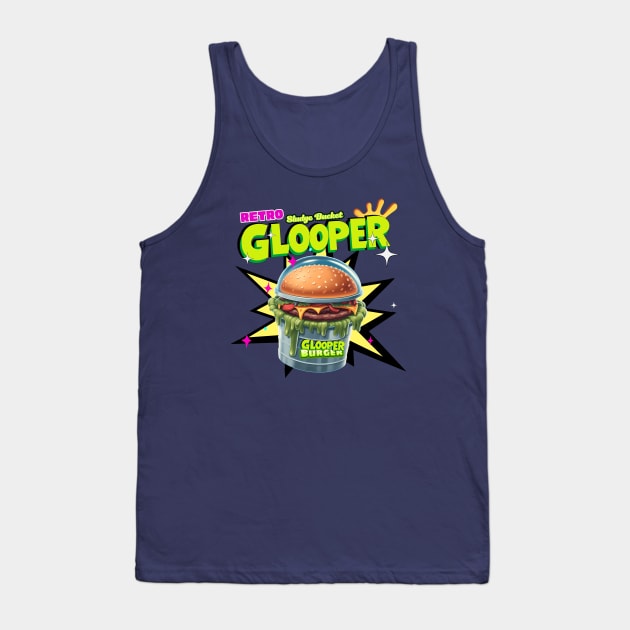 Retro Glooper - Special Slug Sauce Tank Top by Invad3rDiz